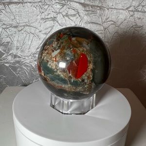 Bloodstone Jasper Sphere